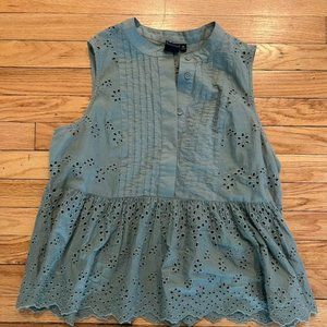 Green Gap Sleeveless Top